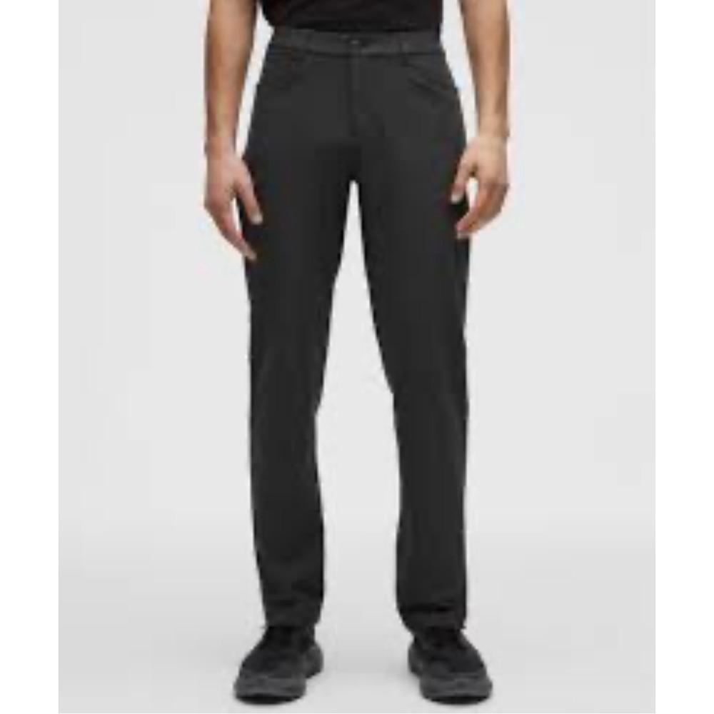 Lululemon ABC Classic Fit Pant Asphalt Gray Warpstreme 5 Pocket Mens 30x31